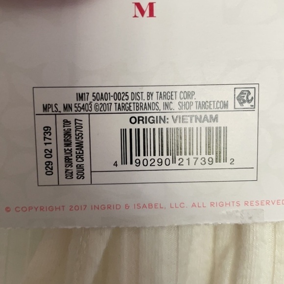 Isabel Maternity cream top - Picture 5 of 6